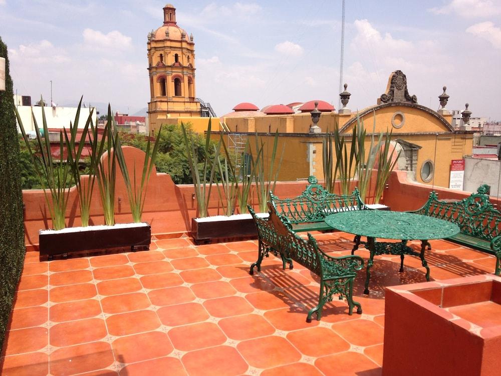 Hotel Templo Mayor Mexiko-Stadt Exterior foto