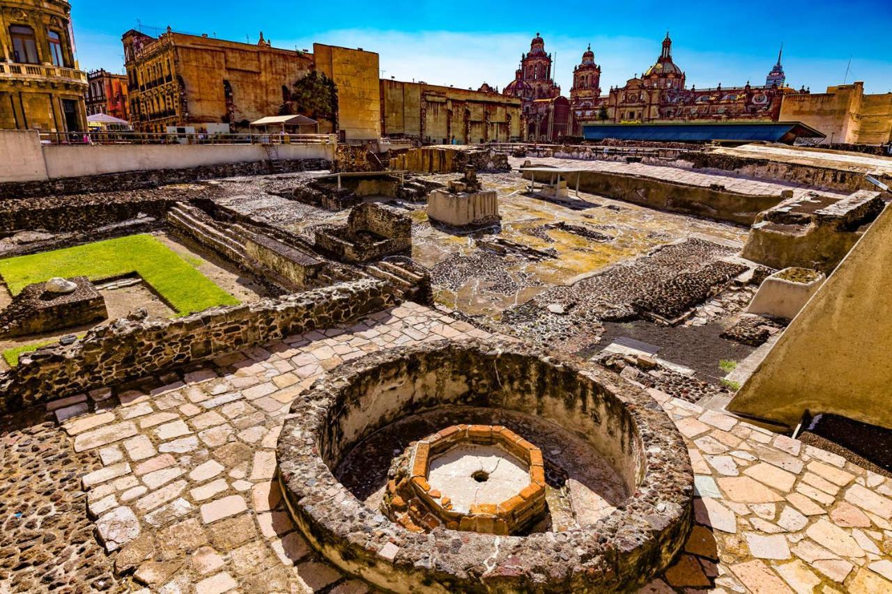 Hotel Templo Mayor Mexiko-Stadt Exterior foto