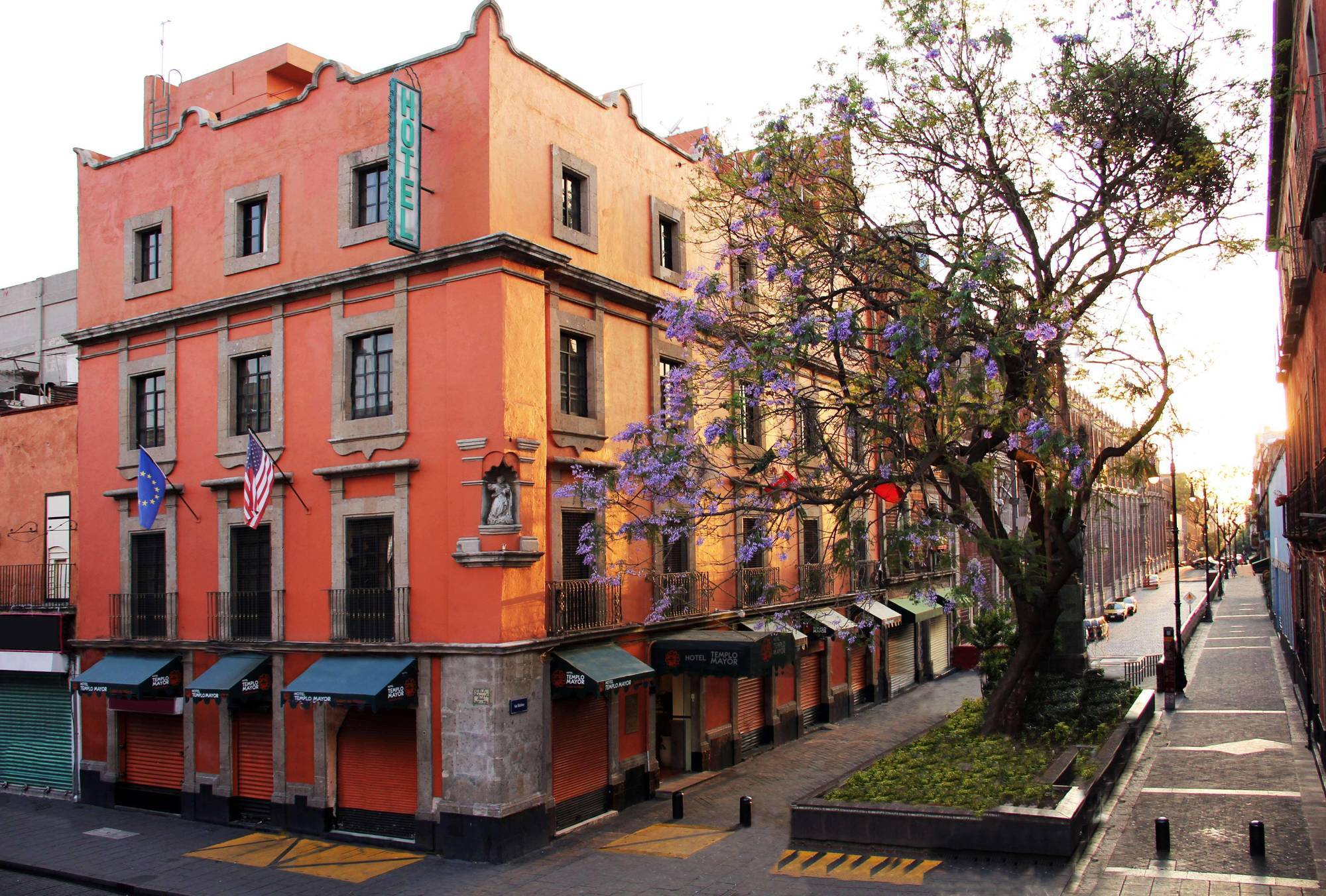 Hotel Templo Mayor Mexiko-Stadt Exterior foto